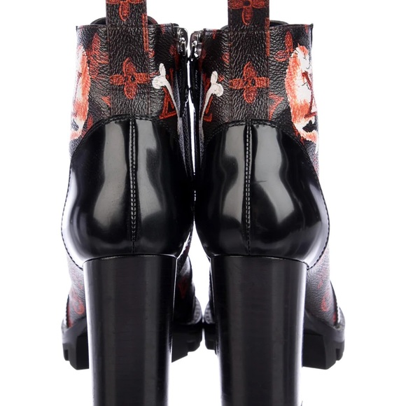 LV x Grace Coddington Catogram Star Trail Boots - Picture 7 of 8